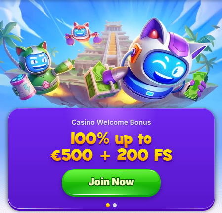 Robocat Casino official website
